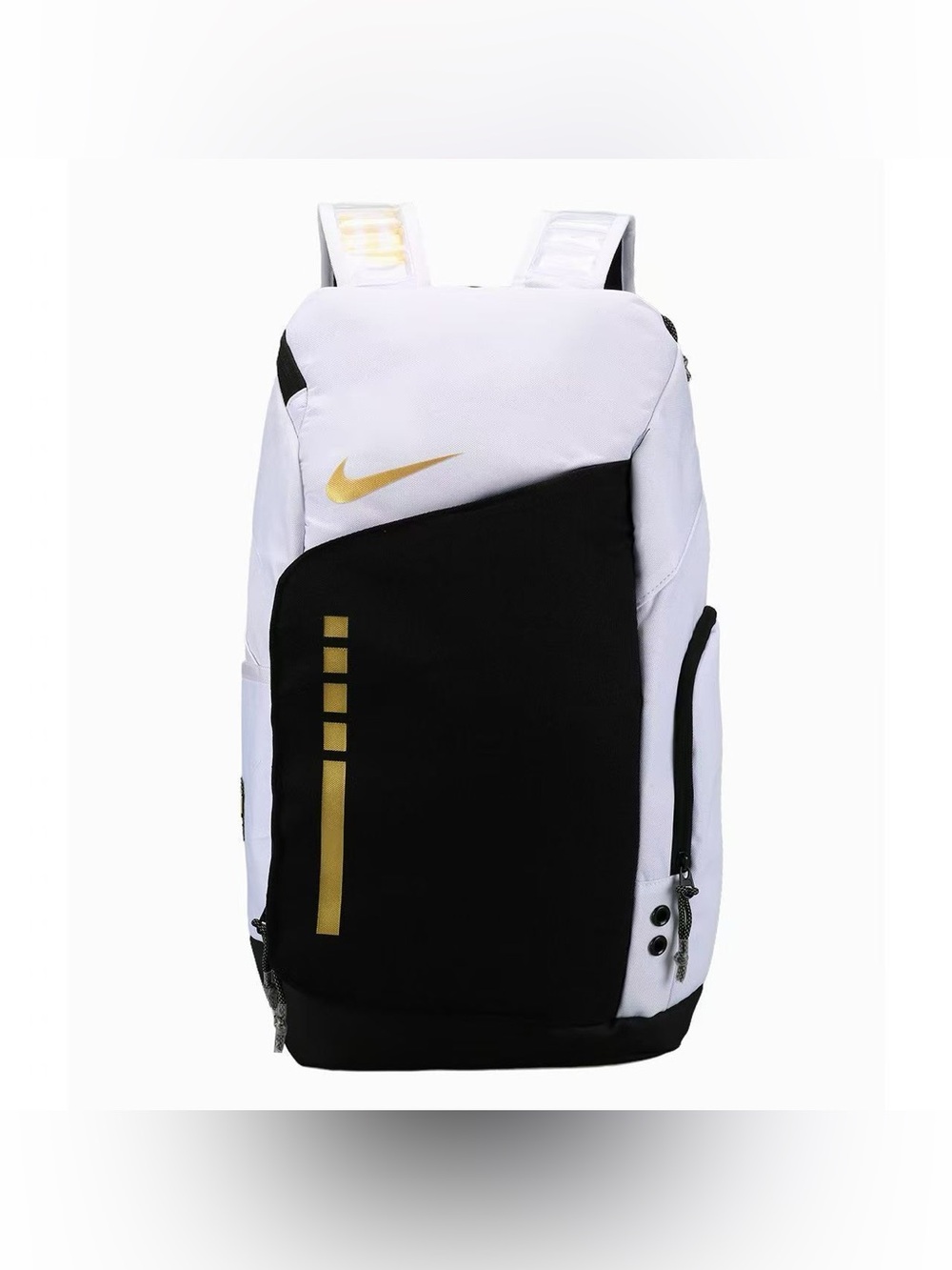 Nike White, Black & Gold Men's Backpack